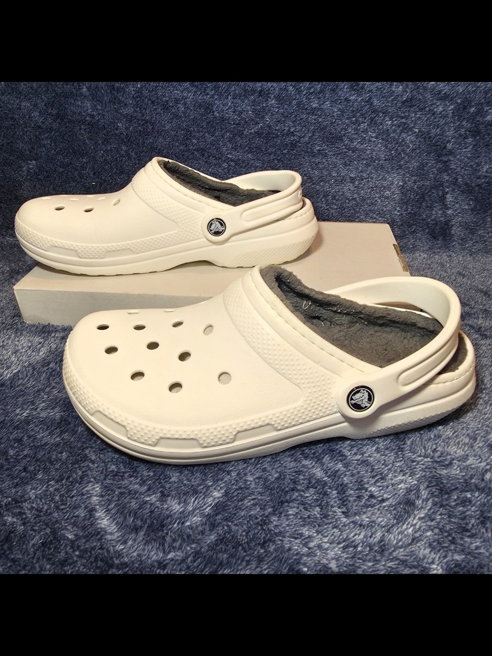 Crocs Classic Lined Clogs - White